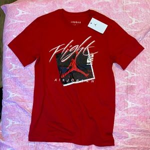 Air Jordan Flight Red Mens Shirt